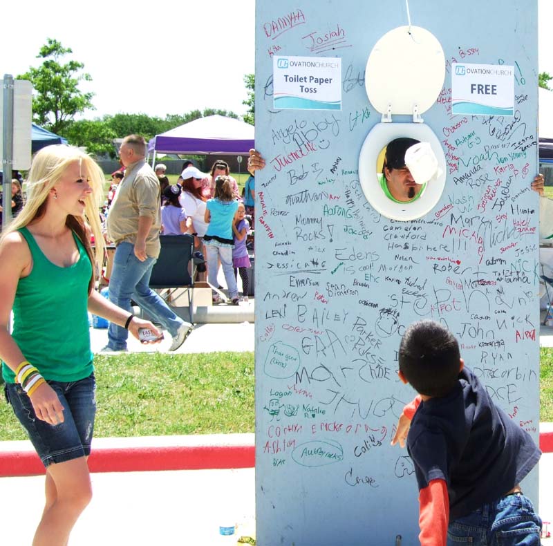 photo of people participating in games